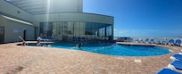 The outside pool