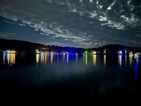 Evening view from dock