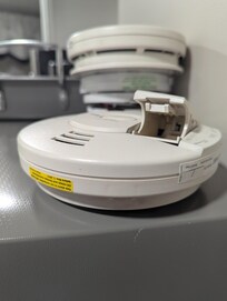 There's the smoke detectors