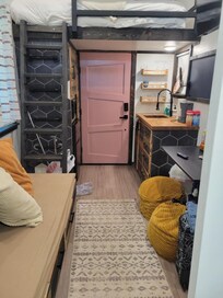 Full view of tiny home