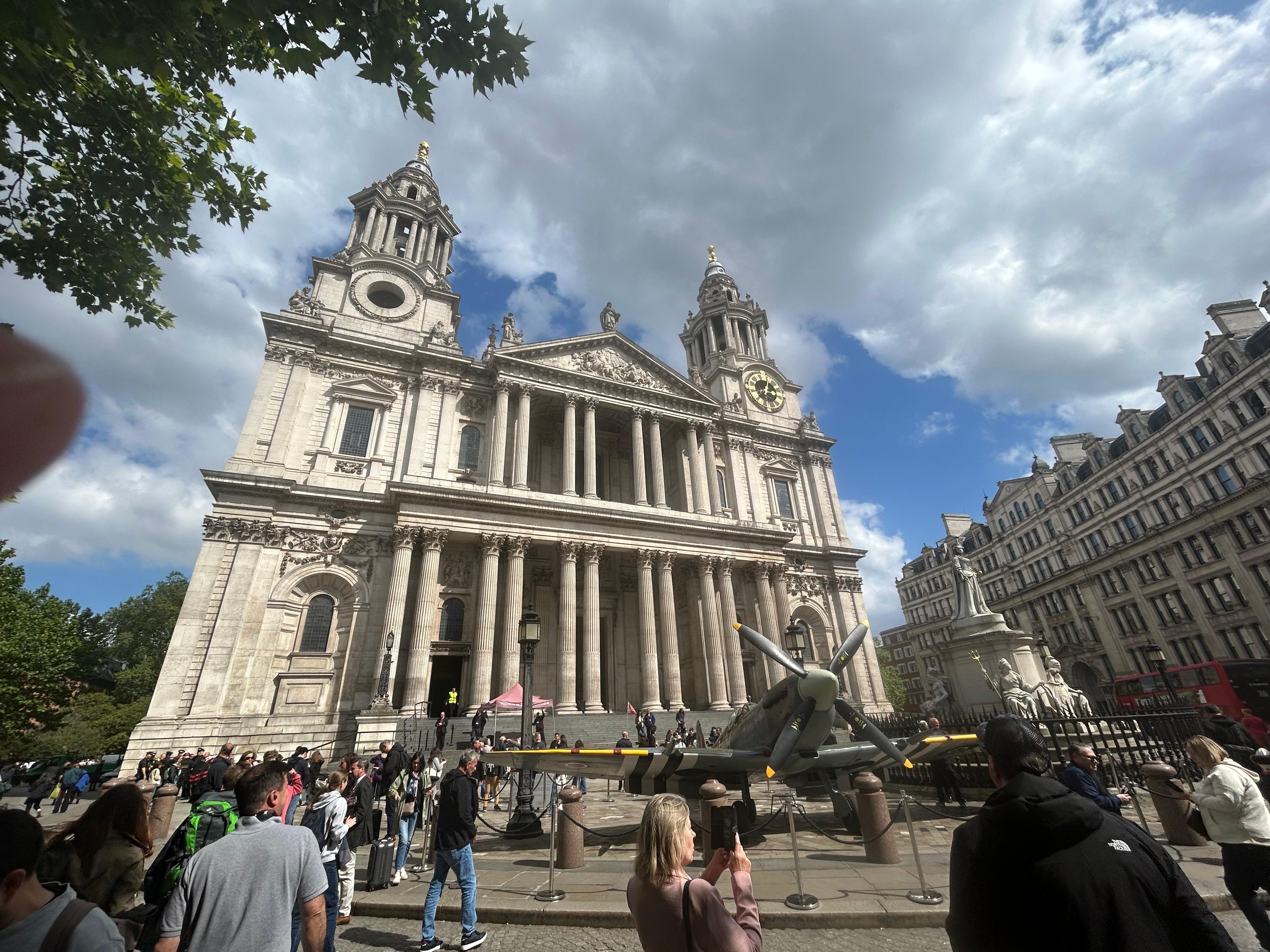 St. Pauls on VE Day 2025