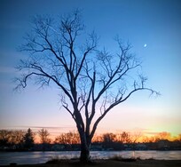 Sunset on the Rock River