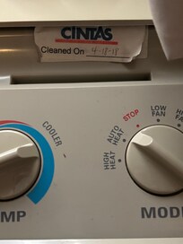 AC needs cleaning badly.
