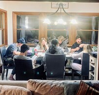 Family boardgame night