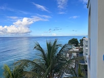 From a 4th floor balcony