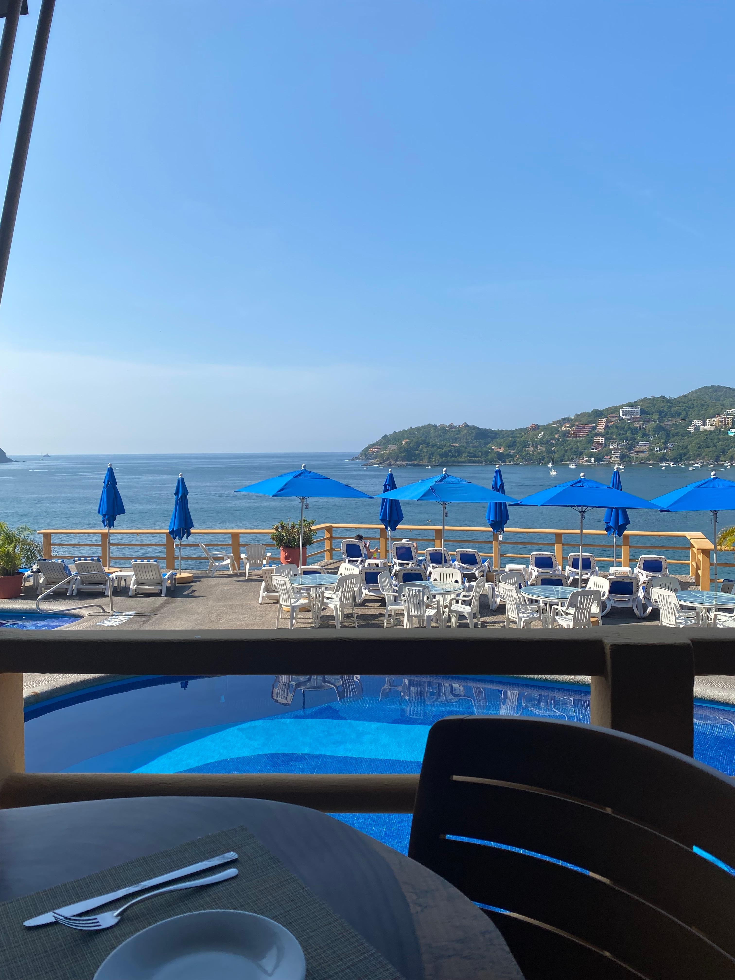 View from restaurant 