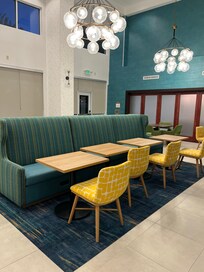 Beautiful lobby decor