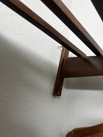 Rack coming out of wall