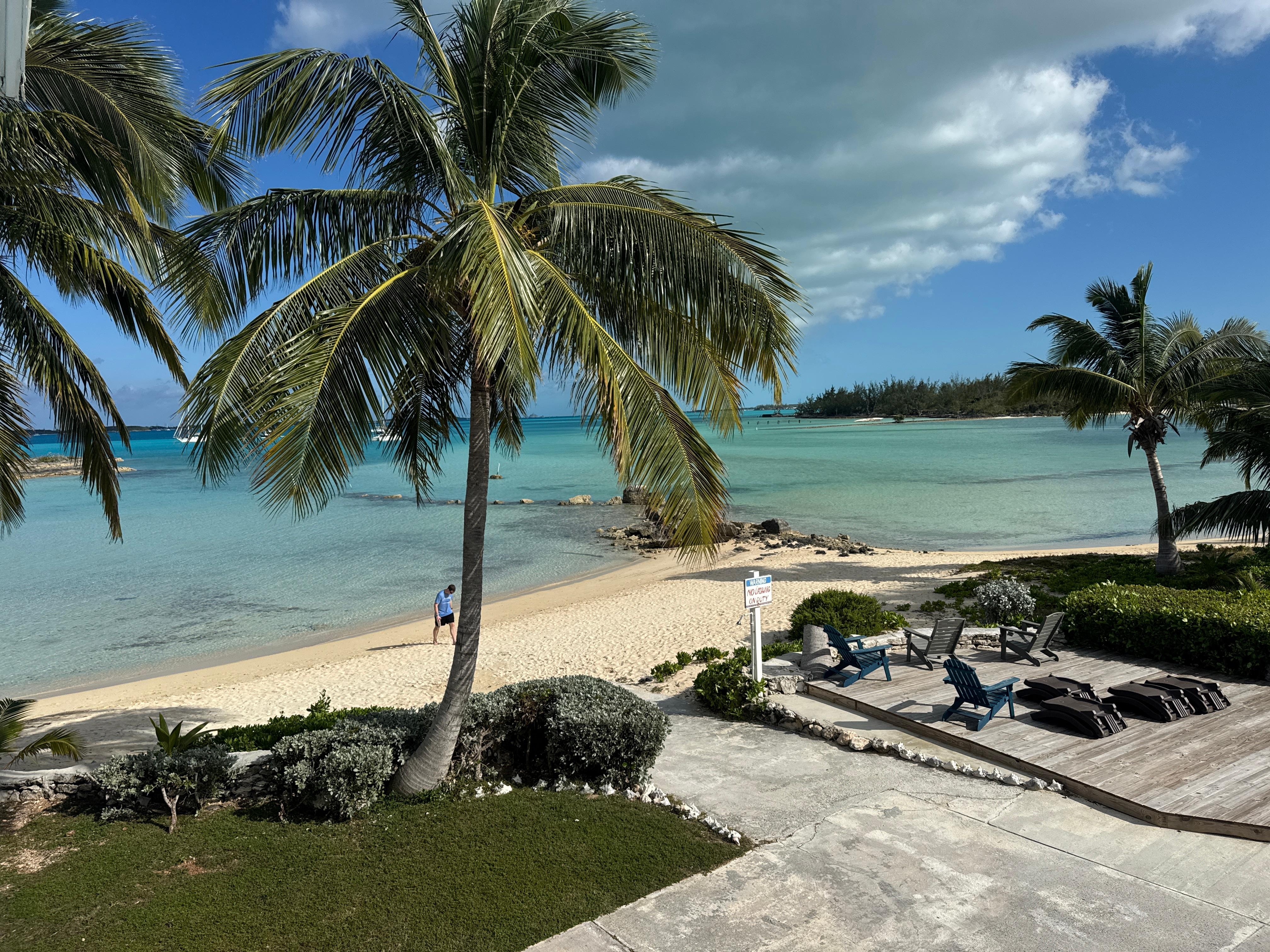 View from the balcony