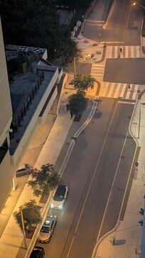 View of Chestnut St. from the 22nd floor