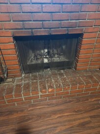 Fireplace was the only thing that was nice about the room