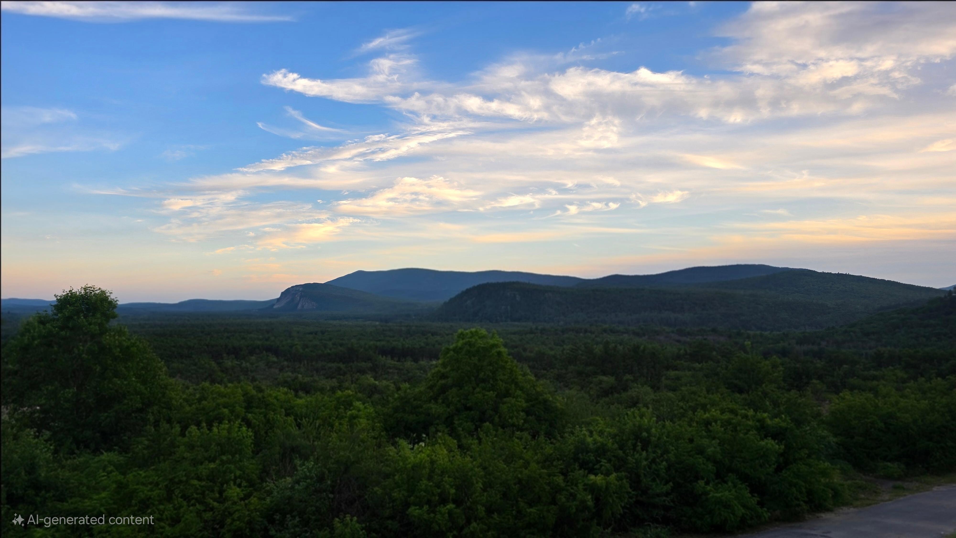 The view from the porch
