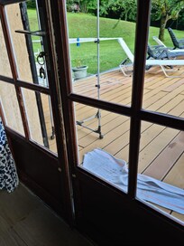 non-closable patio door