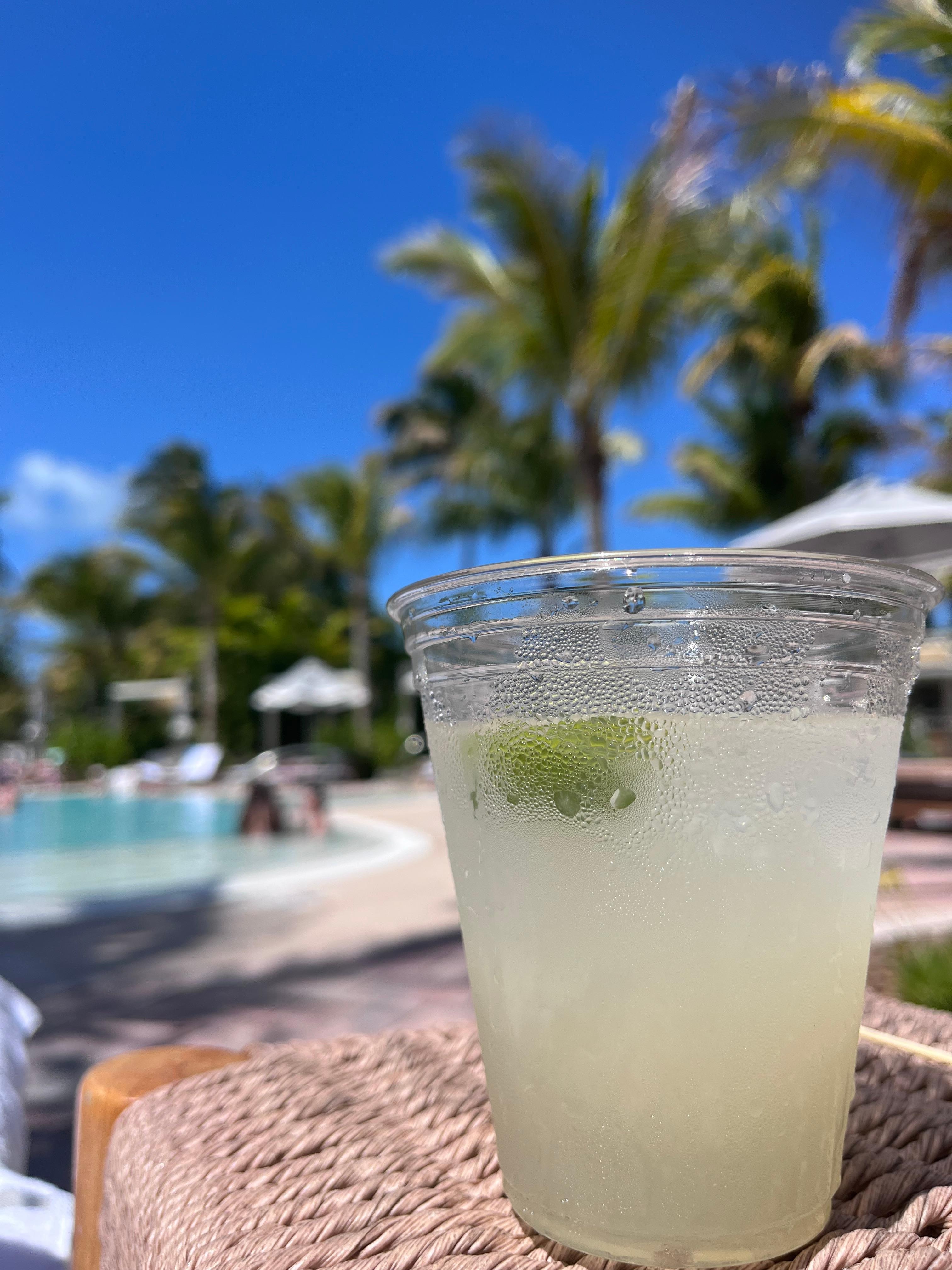 Drinks are wonderful… fancy ones are a bit pricey.