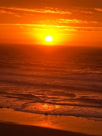 Sunrise from the balcony