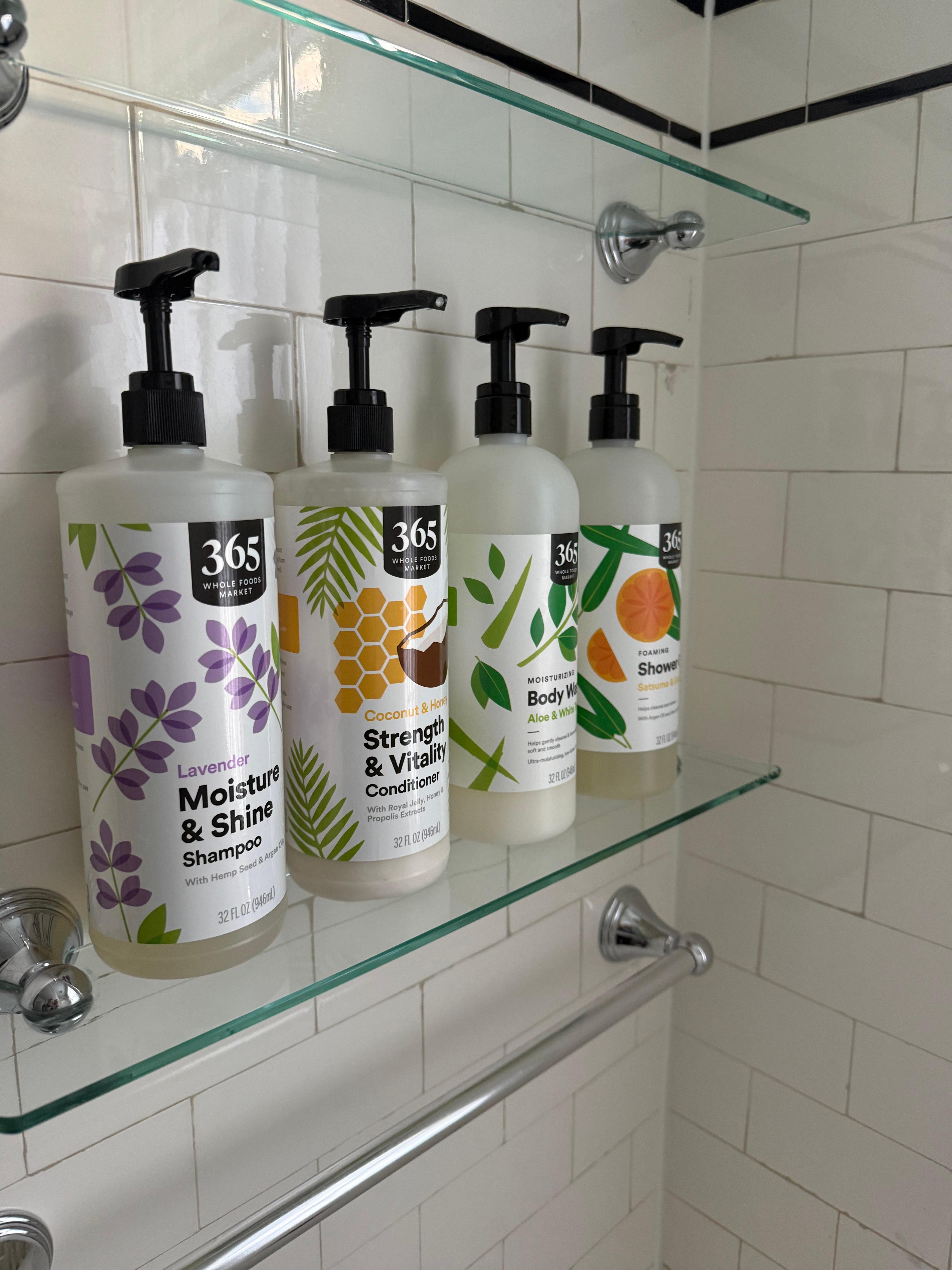 Stocked shower 