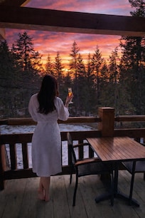 The balcony of our room.