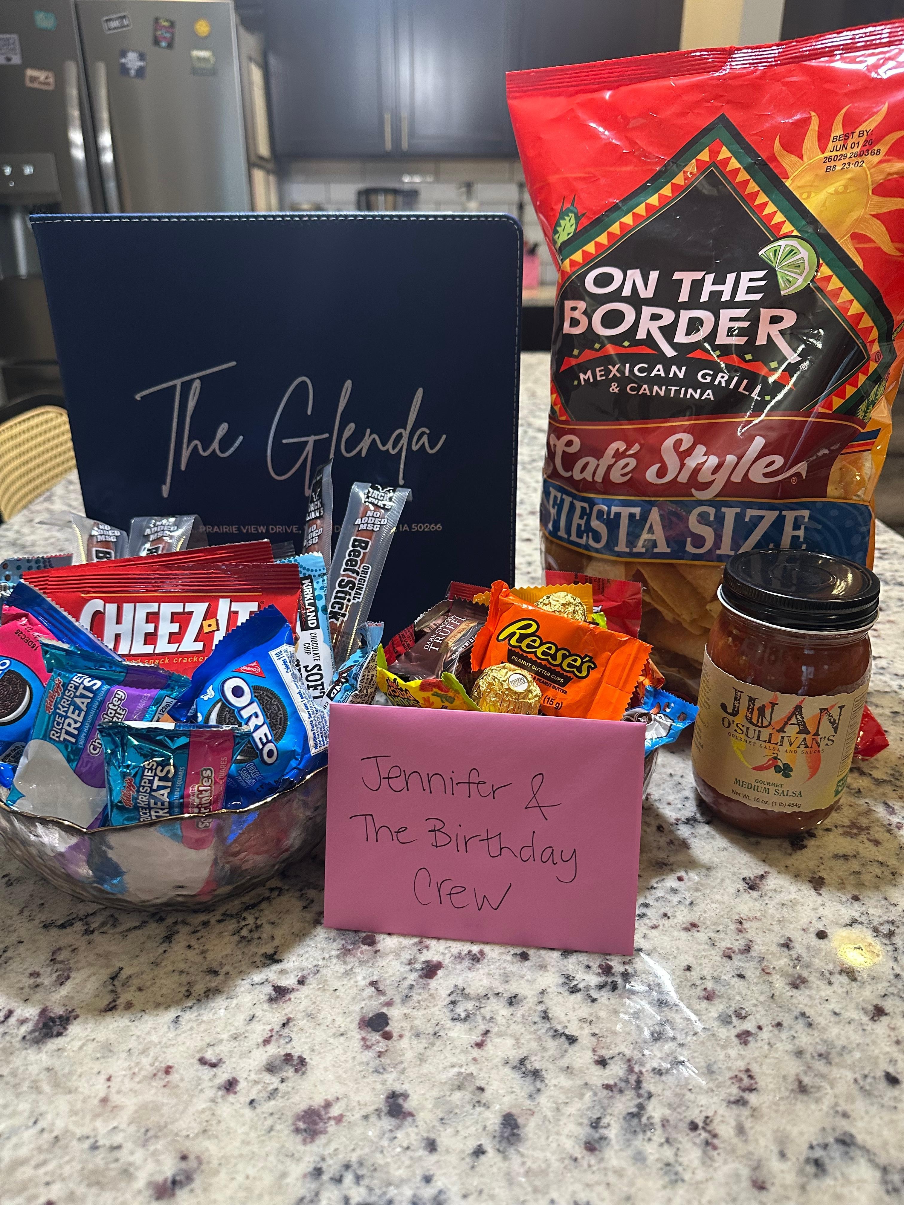 Best welcoming goodies and helpful binder! 