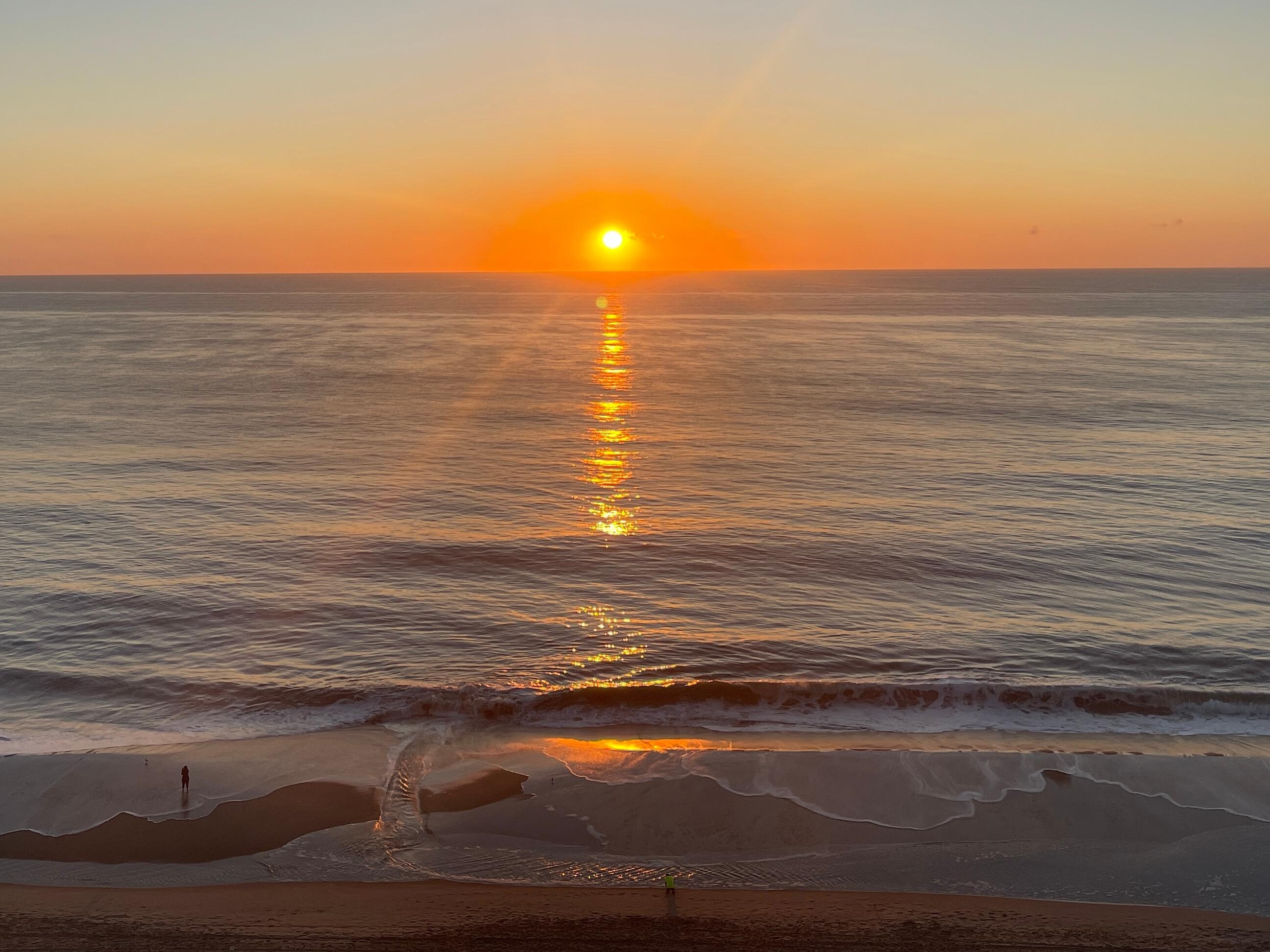 Morning sunrise from the balcony!! 