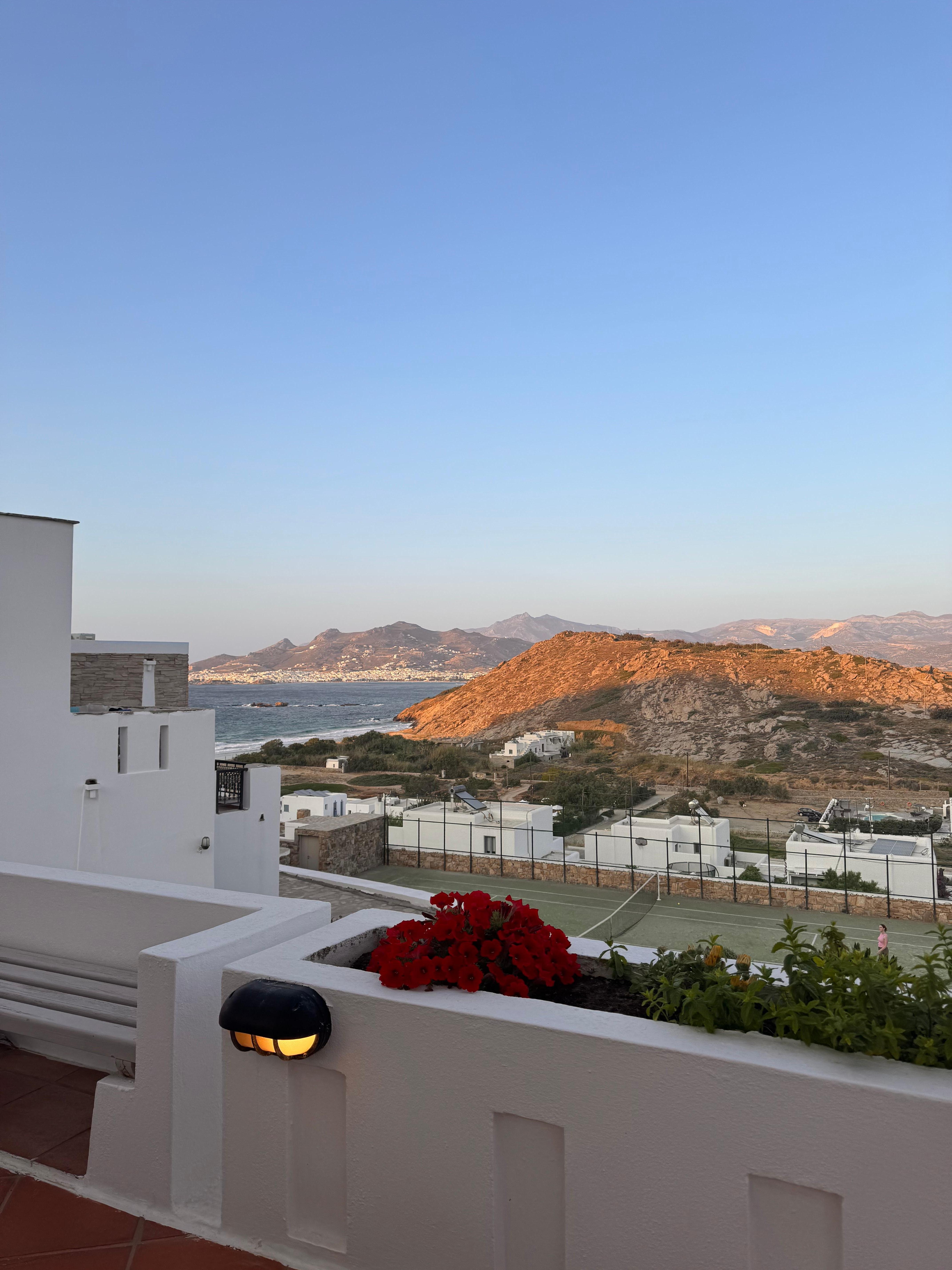 View from restaurant 
