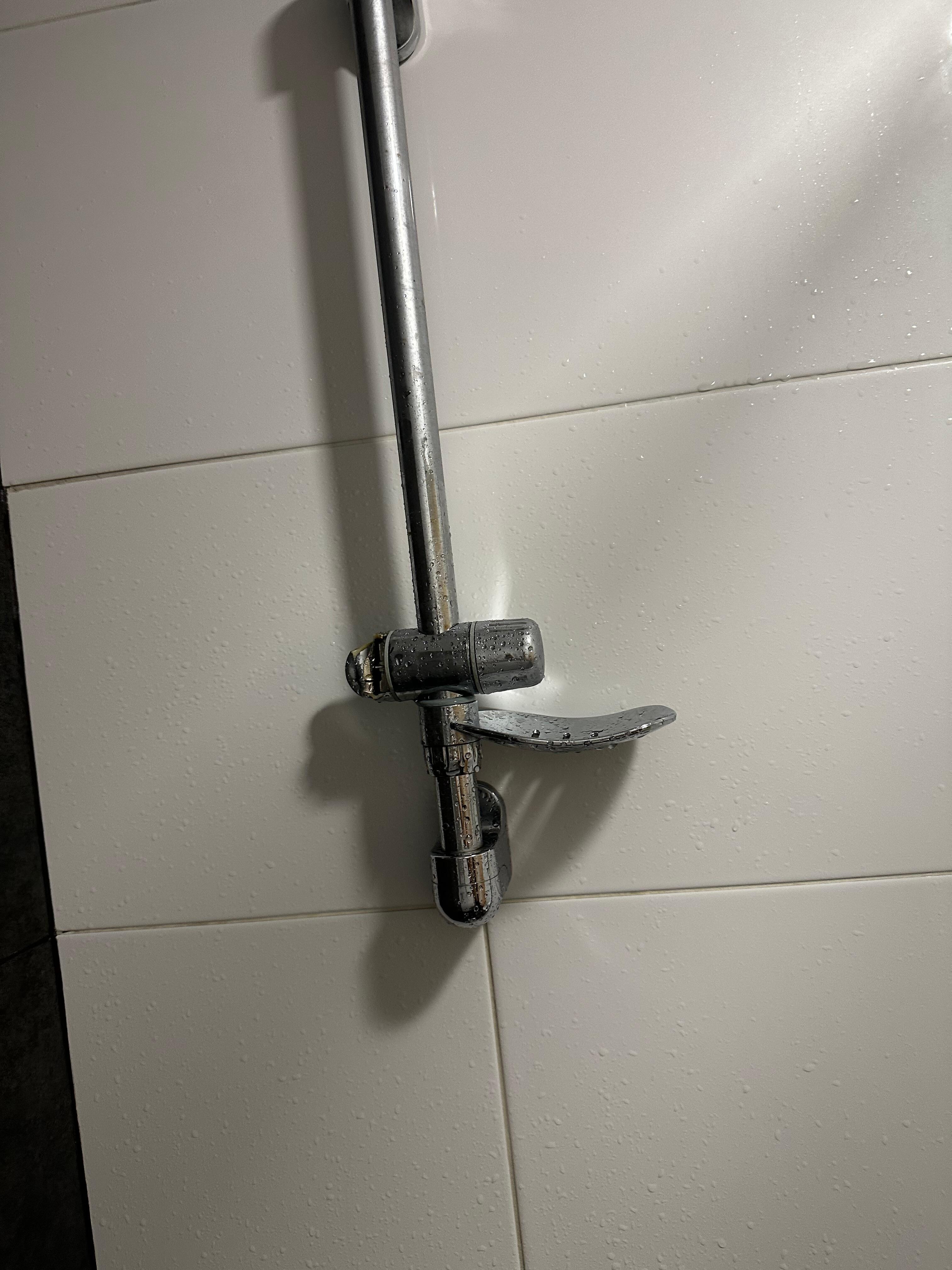 Broken shower