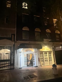 Located right on market Street, but next to golf, which has lots of little shops, restaurants and access to jazz as well as symphony music