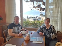 View from the breakfast room.