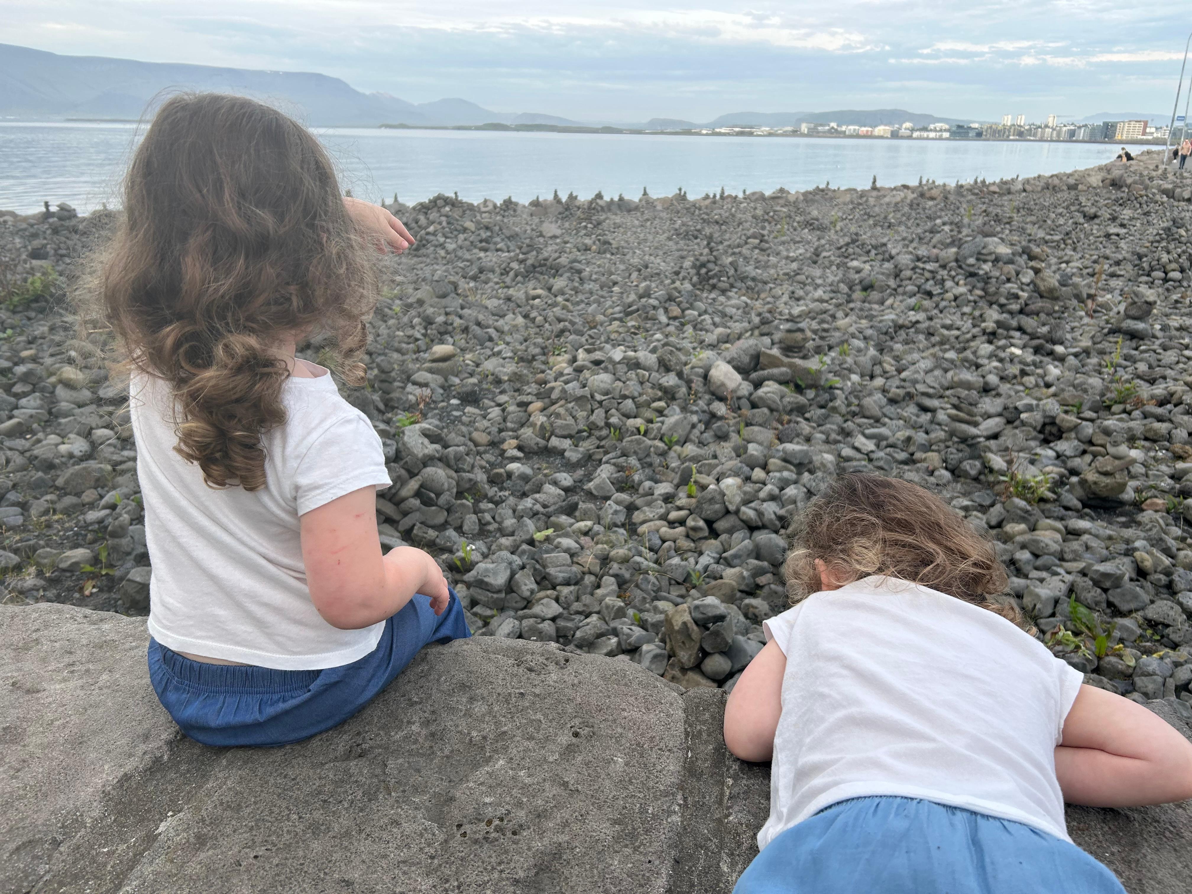 Downtown at the water. 