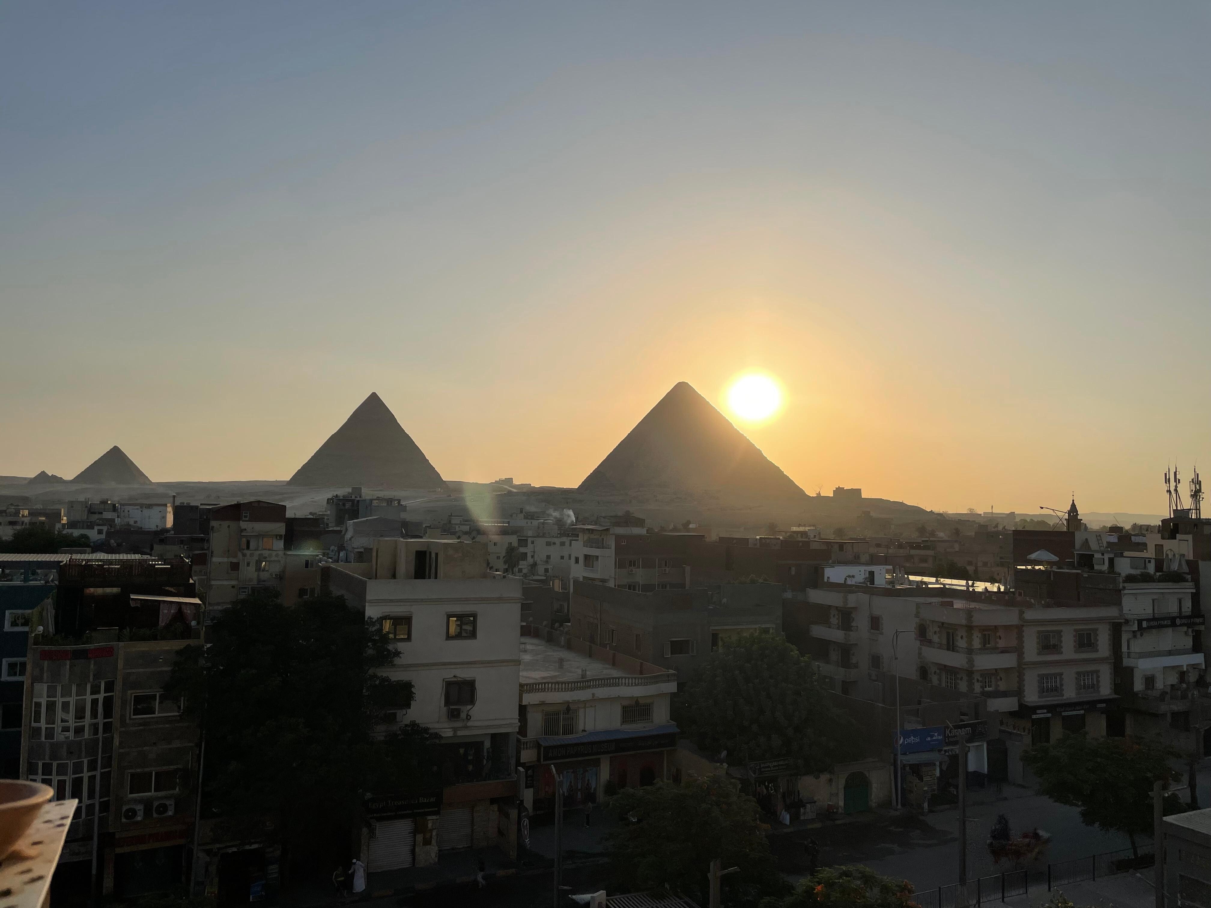 Sunset from my balcony!