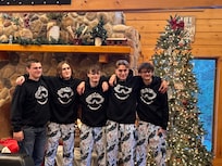 All 5 grandsons together for the weekend.