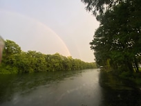 What’s more perfect than a rainbow on the Rainbow river!