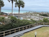 The view from the balcony