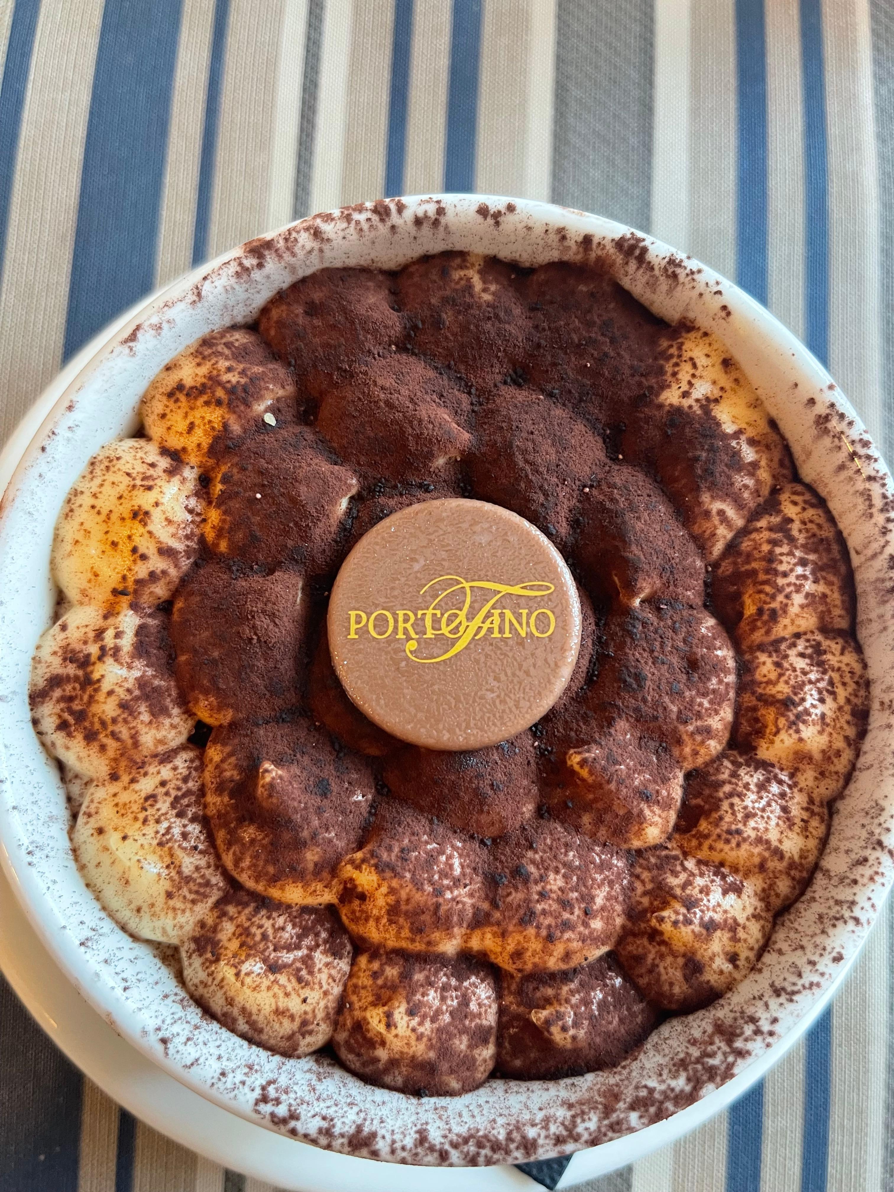 Tiramisu at Portofino