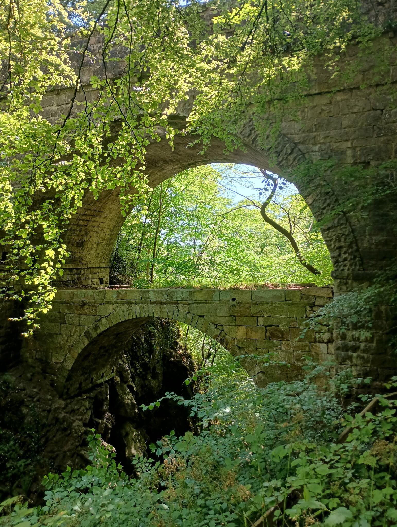 The Rumbling Bridge trail hike is a must