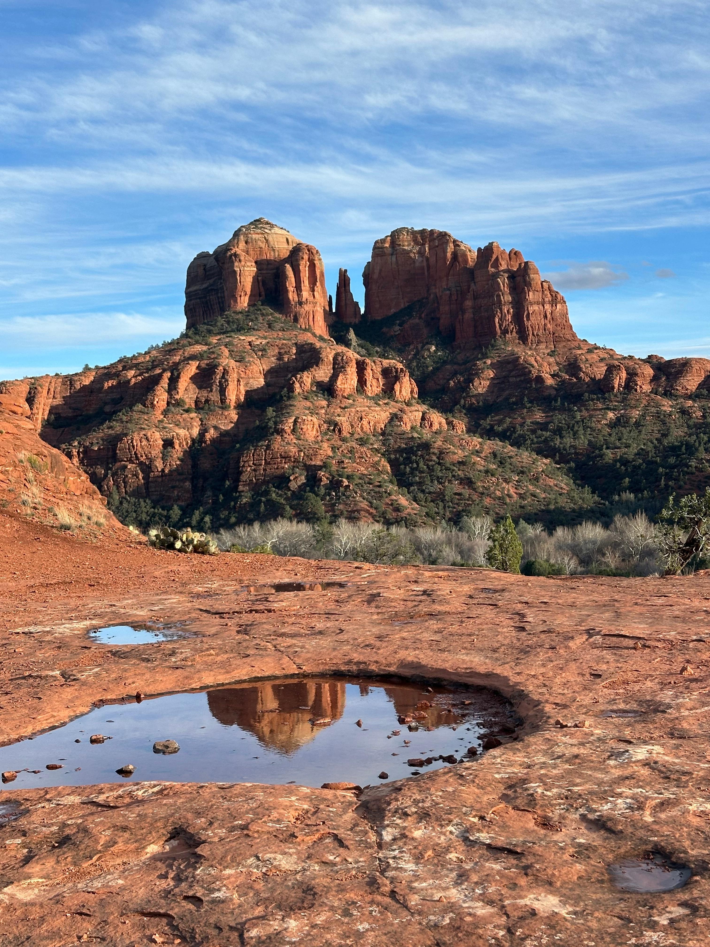 This is a short walk out the back door!