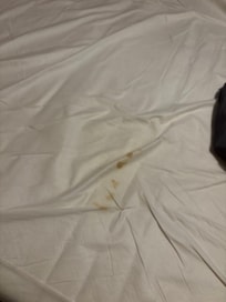 Soiled bed covers