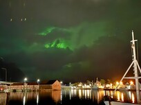 We saw the Northern Lights