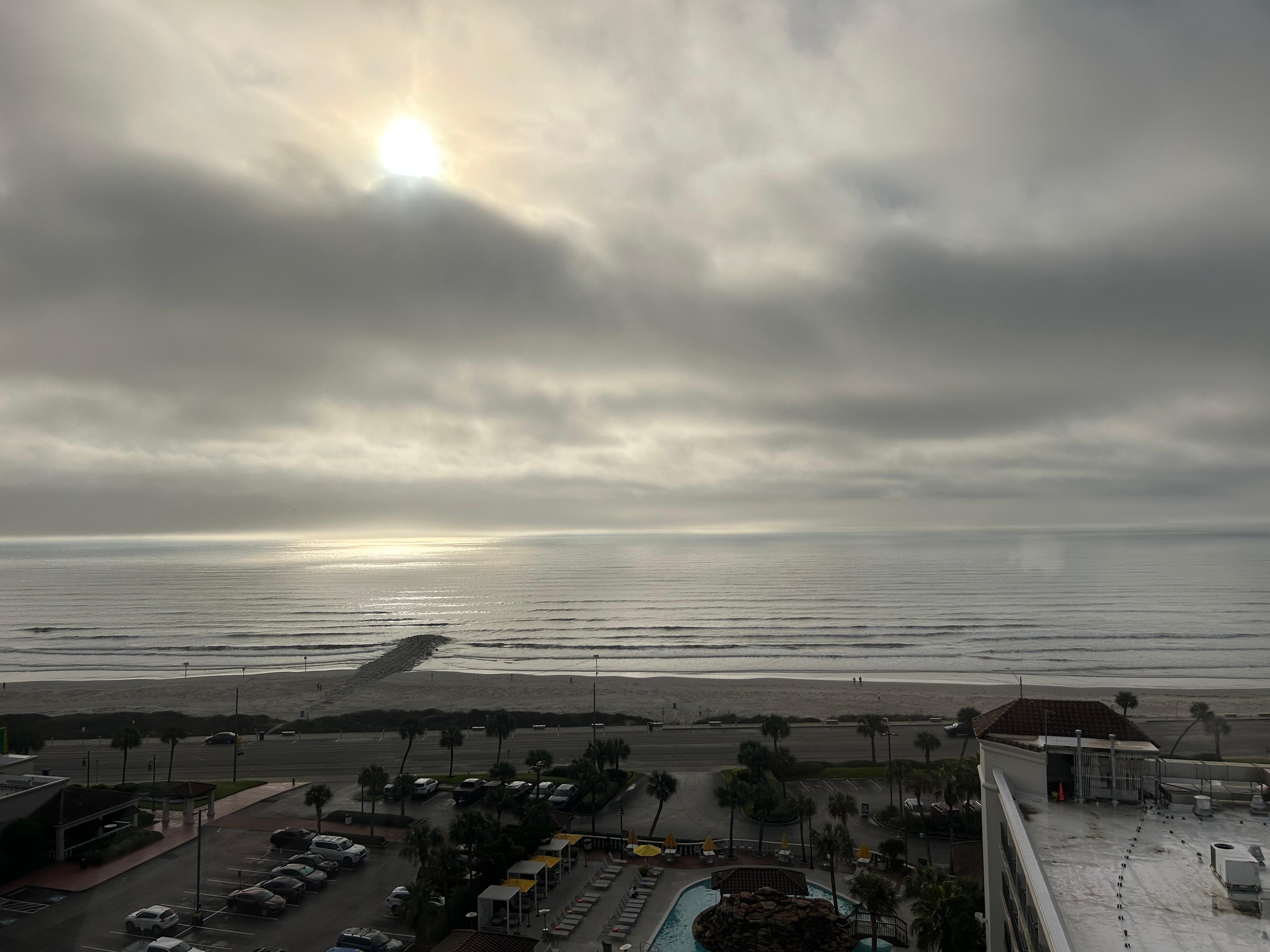 Ocean view from 10th floor