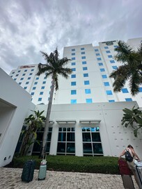 Fachada do hotel