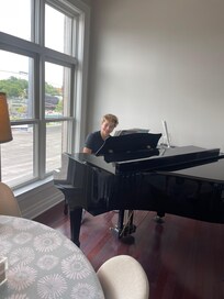 Piano was a nice touch!