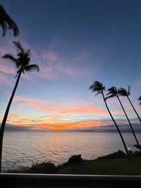 Sunset from balcony