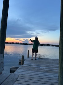 Fishing in the Lagoon