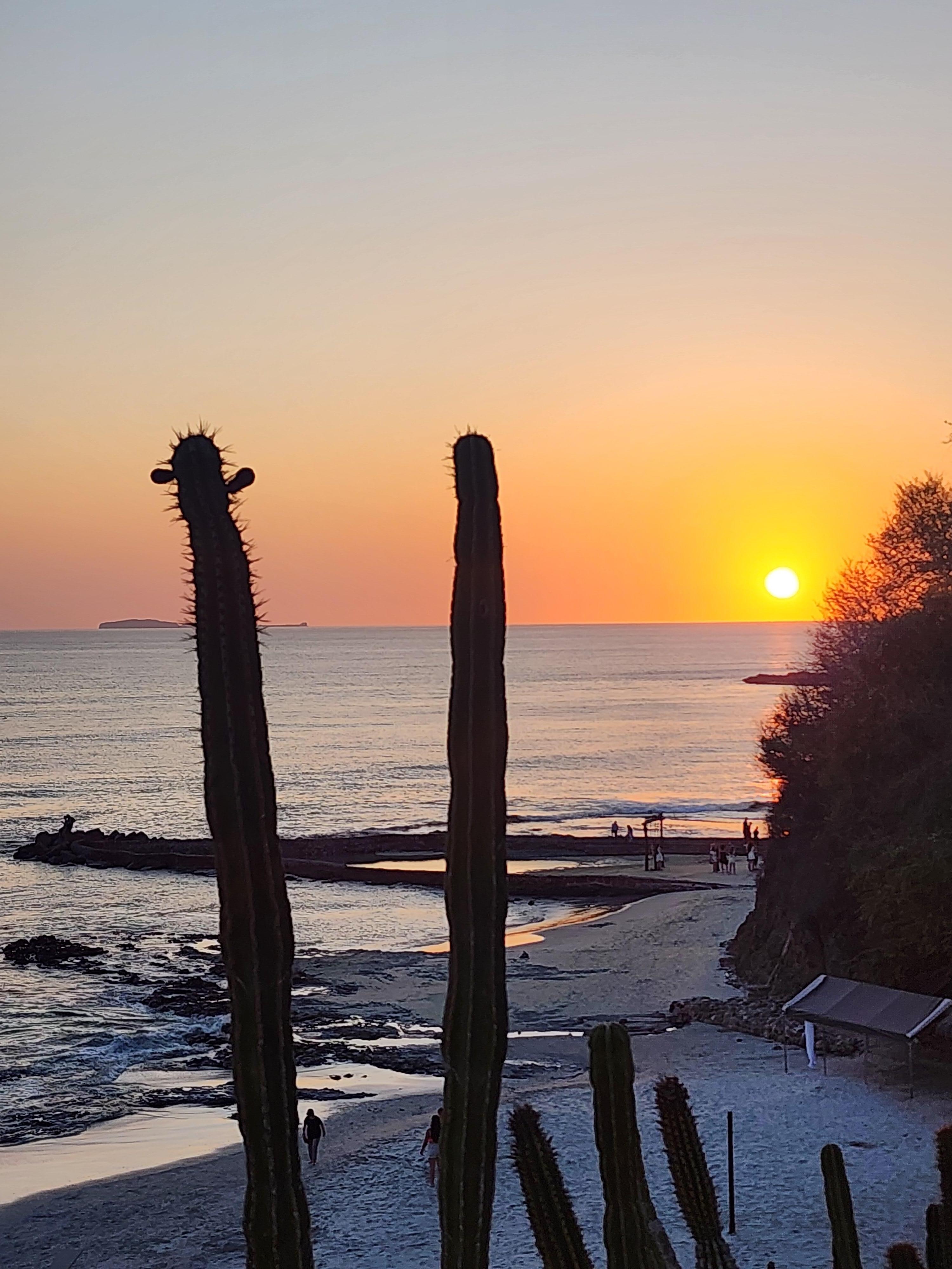 View from the Mexican restaurant 