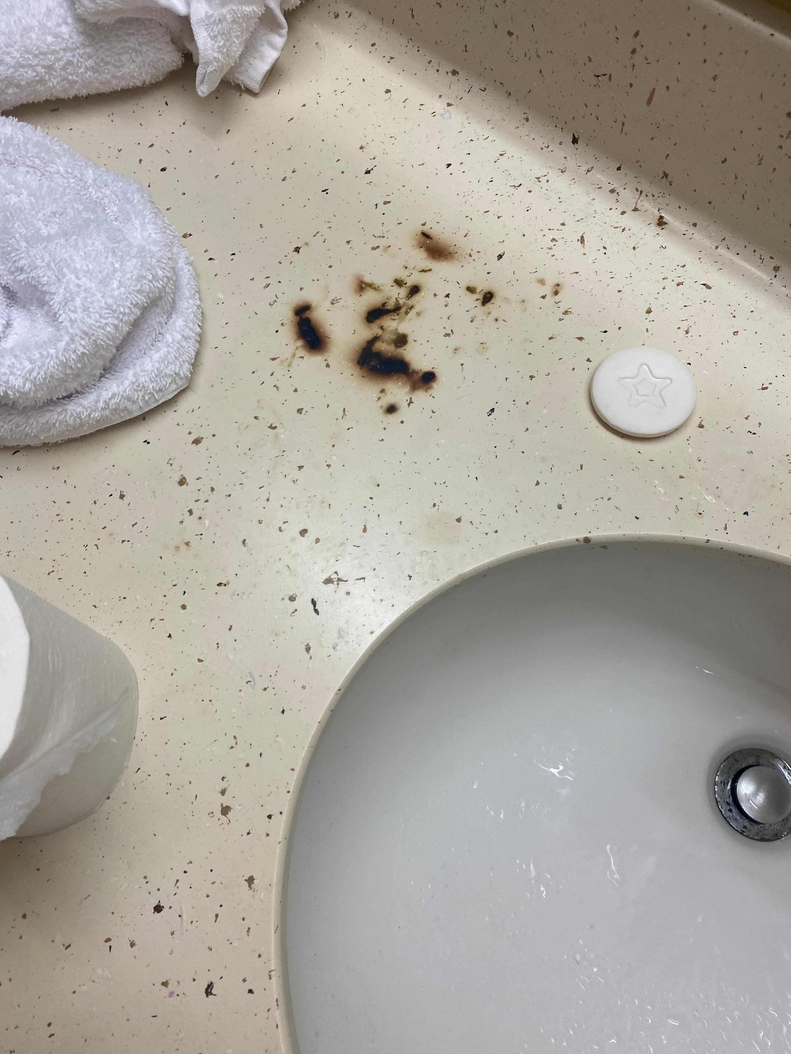 Burnt countertops
