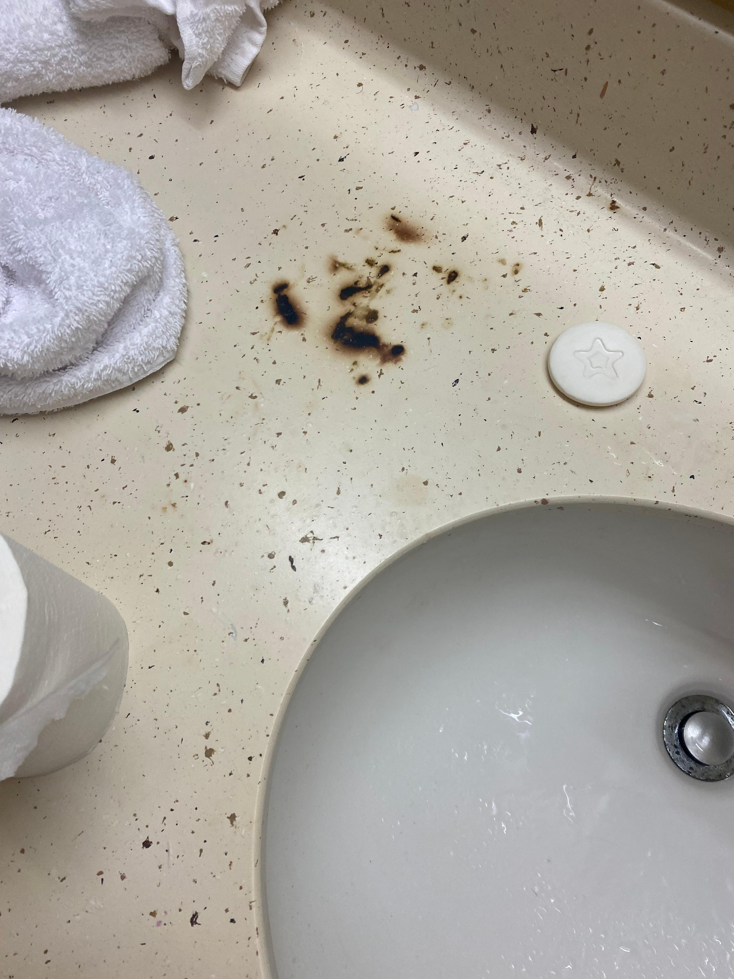 Burnt countertops