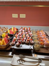 Snacks available