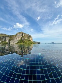 Pool with a view