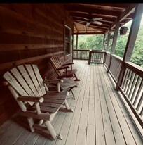 Wrap around porch.