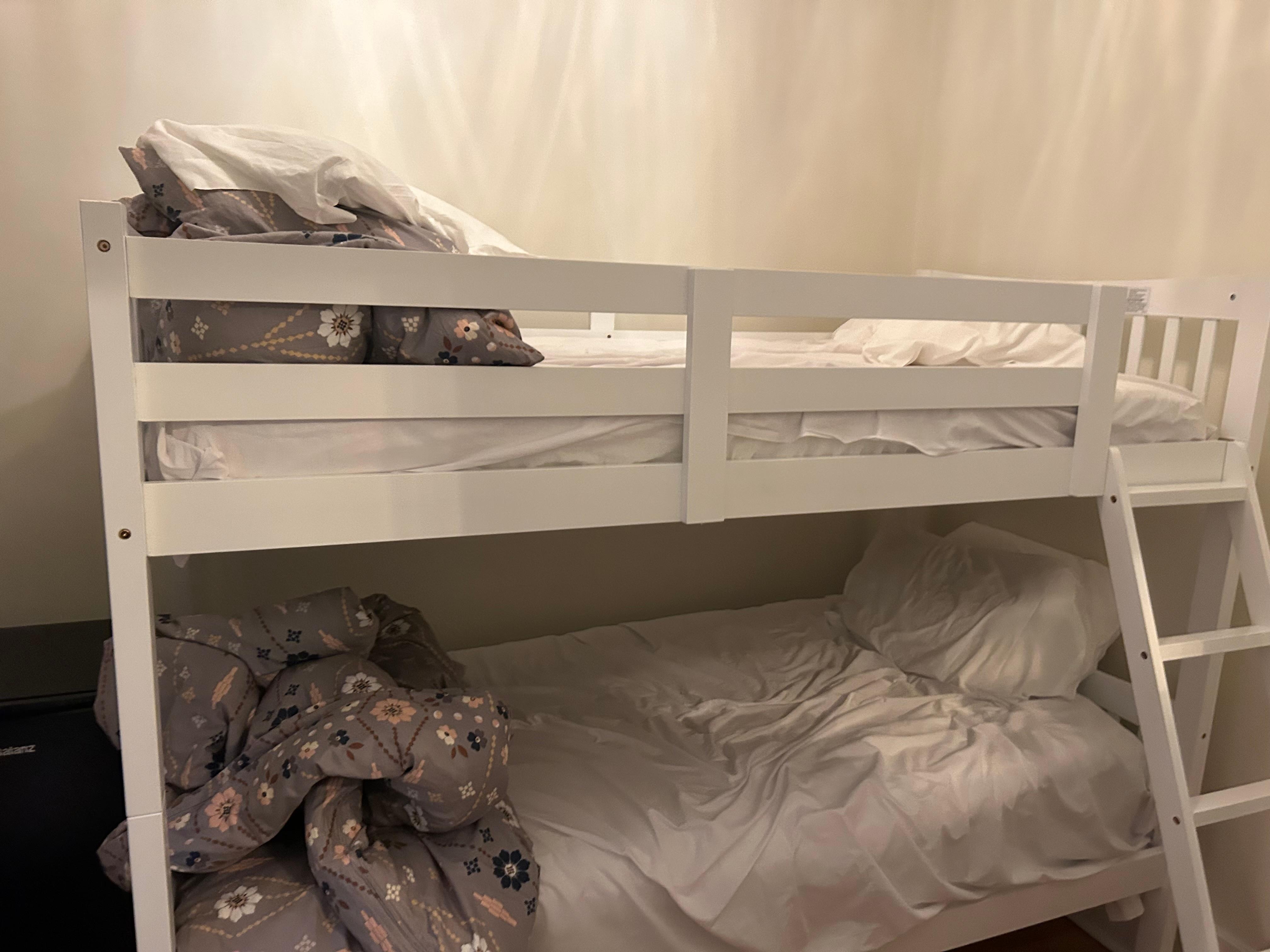 Unkempt beds