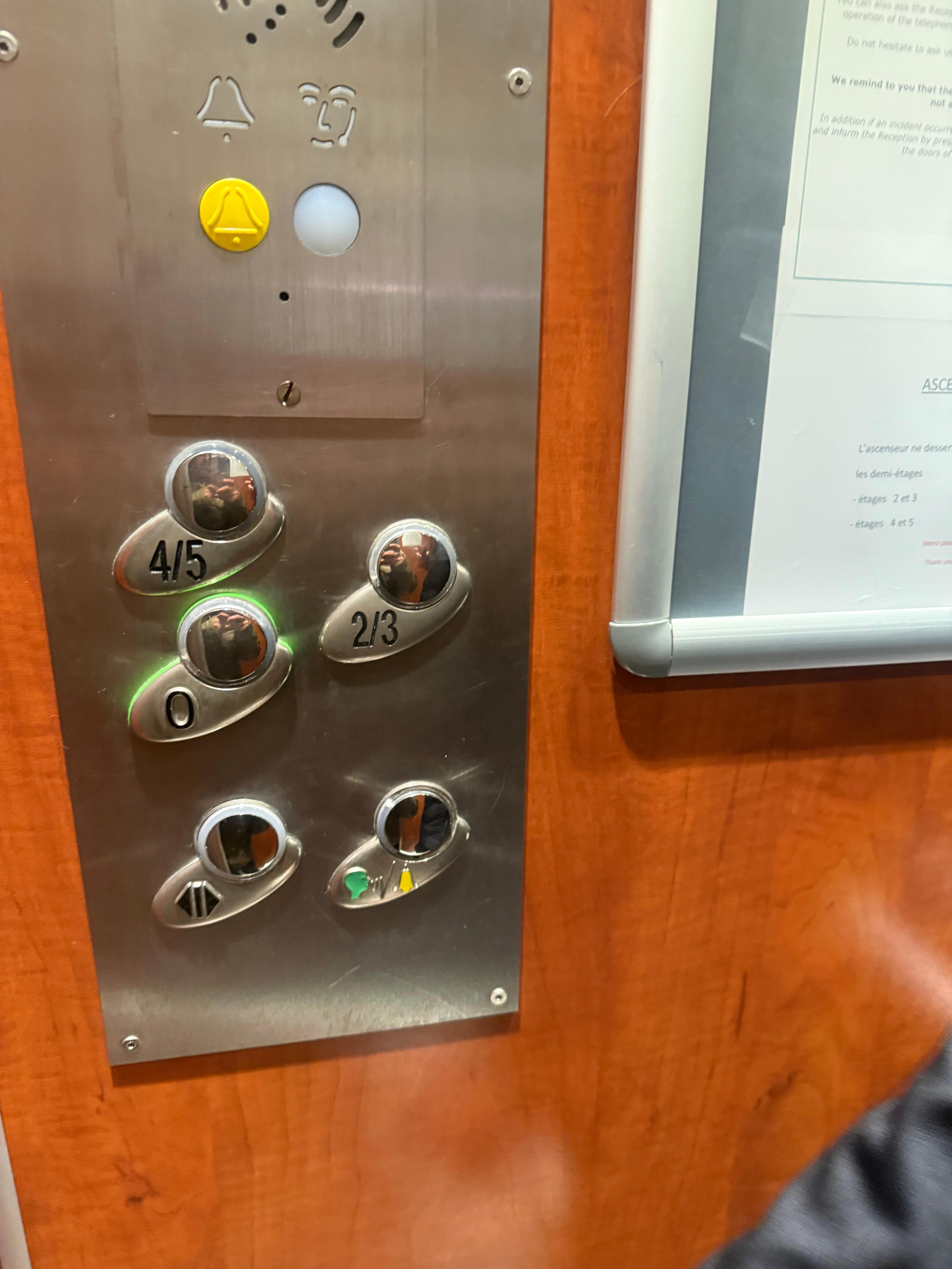 Elevator floor options